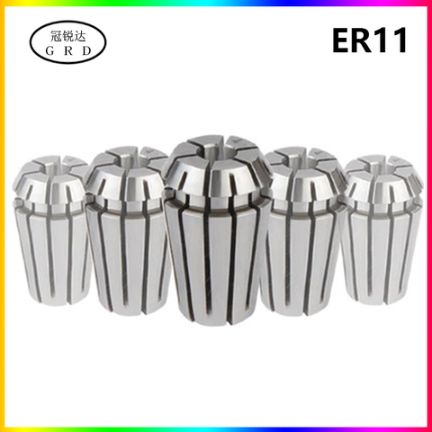 ER11 chuck precision 0.015mm range 1-8mm ER11 collet engraving machine spindle elastic chuck er11 motor shaft er11 nut wrench ► Photo 1/4