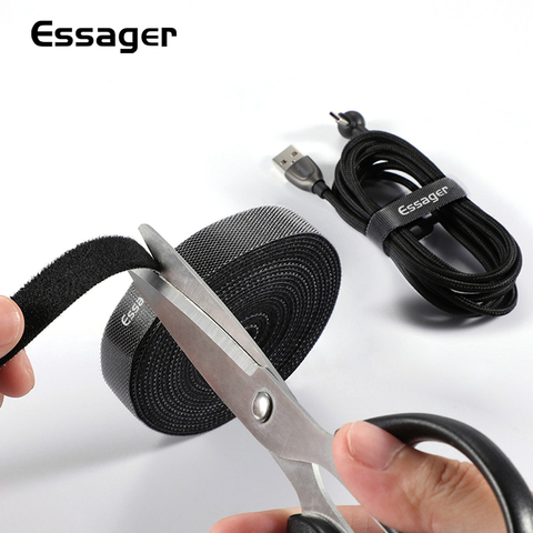 Essager Cable Organizer Earphone Headphone Charger Cable Protector Holder Wire Cord Winder Organiser Cable Management for iPhone ► Photo 1/6