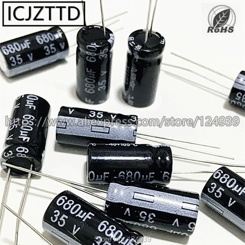 NEW Capacitor DIP-2 6.3/10/16/25/35/50/63/100V 100/220/330/470/680/1000/1500/2200/3300UF 10*17 10x17mm 17mm 10mmx20mm 10x20mm ► Photo 1/2