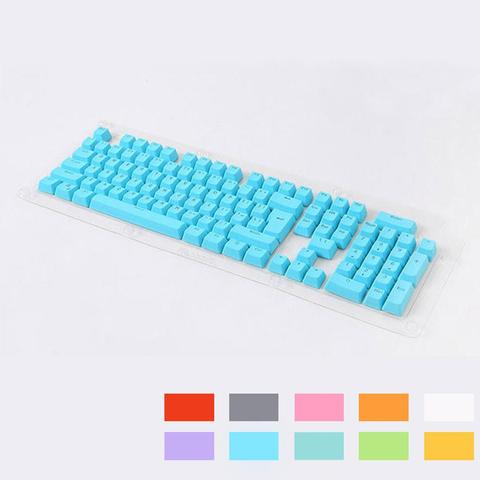 New Arrival 104 Doubleshot PBT Spacebar Keycaps Blank Keycaps For Wired USB Cherry Switches Mechanical Keyboard Keycaps ► Photo 1/6