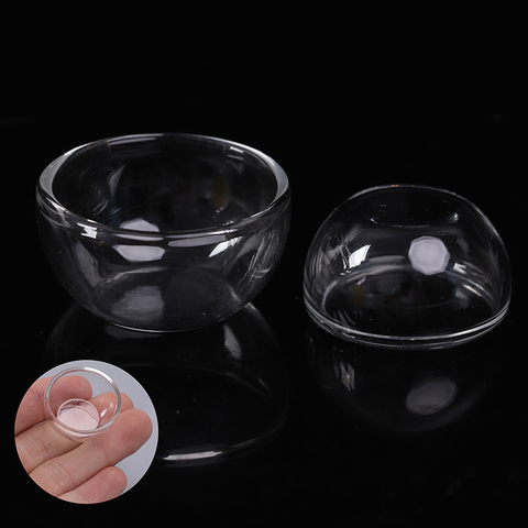 New Glass Fruit Bowl Salad Bowl Mini Soup Plate Kitchen Accessories 1:12 Dollhouse Miniature ► Photo 1/6