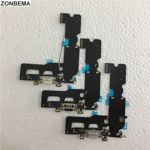 ZONBEMA NEW Charger Charging Port Dock USB Connector Flex Cable For iPhone 7 7G 4.7