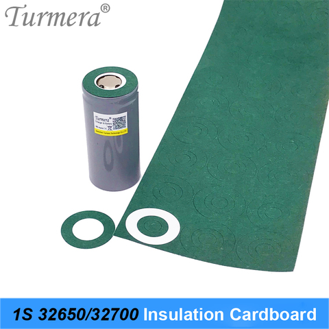 36Pieces 1S 32650 32700 Lifepo4 Battery Insulation cardboard with Adhesive for 32650 Battery Pack Insulating Glue Patch Positive ► Photo 1/4