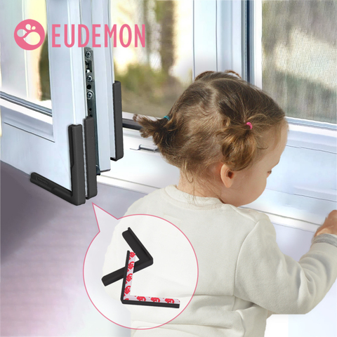 EUDEMON window sealing strip self-adhesive child baby safety silicone protector table corner door Edge Guards ► Photo 1/6