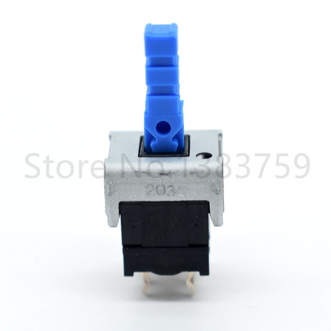 Self-locking switch 6 feet SPEC121300 button button with lock TV power switch Handle length 12.5MM ► Photo 1/4