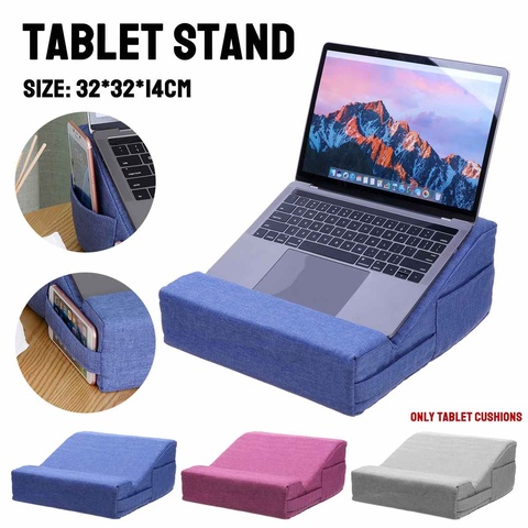 Multifunction Sponge Pillow Tablet Stand Pad Reading 3 Color Tablet Cushion For ipad magazines Holder Phone Bed Rest Cushion ► Photo 1/1