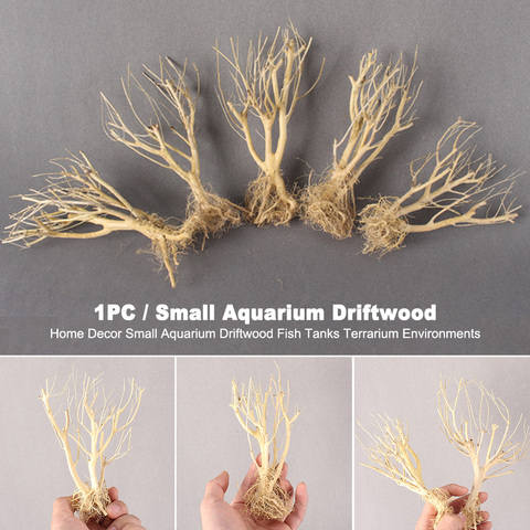 10-30cm Aquarium Decoration Wood Natural DryTrunk Driftwood Tree Fish Tank Background Plant Stump Cuckoo Root Moss Tree Ornament ► Photo 1/6