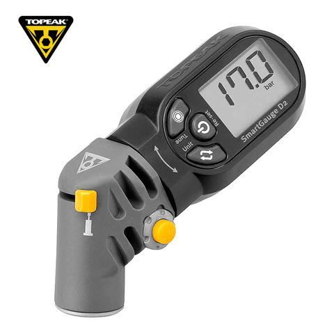 Topeak TSG-02 Bicycle Digital SmartGauge Bike Tire Air Pressure Gauge 250 PSI Electronic LCD Rotating SmartHead ► Photo 1/6