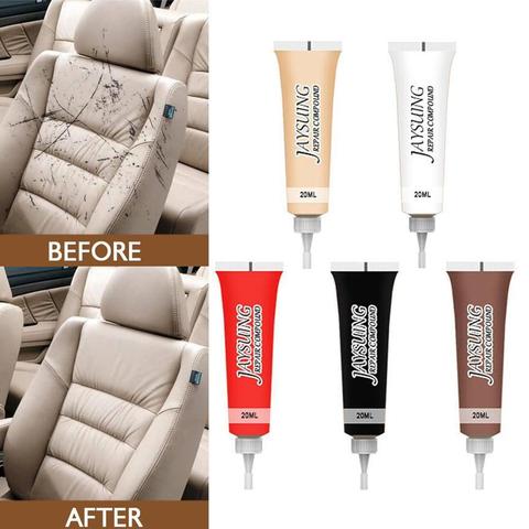 Advanced Leather Repair Gel Car Seat Home Complementary Color Paste 20ml Alitools - How To Repair Burn In Leather Car Seat