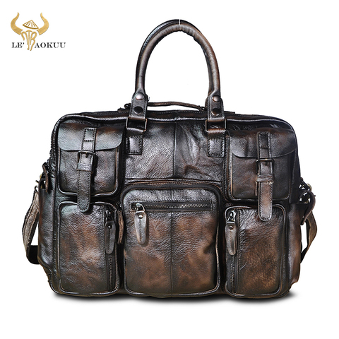 Majestic demeanor Fashion Casual Handmade Briefcase Portfolio Attache Bag Designer Laptop Nootbook Document Case Travel bag 3061 ► Photo 1/6