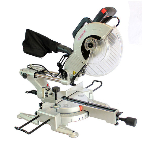 10 inch double slide bar saw miter saw with laser positioning ► Photo 1/6