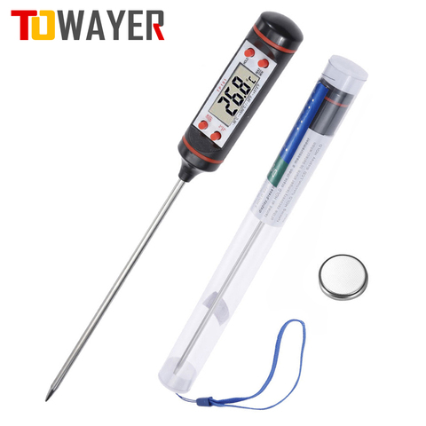 Kitchen Cooking Food Meat Probe Digital BBQ Thermometer -50 To 300'C  Instant Read Oven Thermometer Tools Probe Thermometer ► Photo 1/6