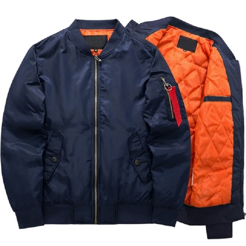 2022 New Fashion Brand Mens Casual Jacket Large Size Men Pilot Bomber Jacket Male Plus Size XXXXL 6XL 7XL 8XL Overcoat ► Photo 1/6