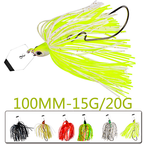 1pc Crankbait Tackle Fishing Lure Sea Chatterbait Spinnerbait Hard Bait Artificial Weights 15-20g Wobbler For Pike Fish Trolling ► Photo 1/6