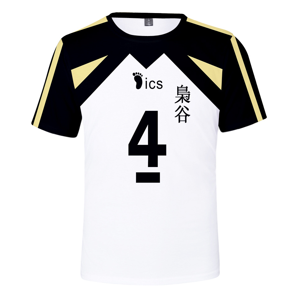 No.5 Akaashi Keiji No.4 Bokuto Koutarou Volleyball Uniform Cosplay Haikyuu  Fukurodani Academy Jersey Volleyball Team Top+Shorts - AliExpress