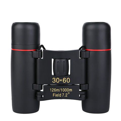 Zoom Telescope 30x60 Folding Binoculars with Low Light Night Vision for outdoor bird watching travelling hunting camping 1000m ► Photo 1/6