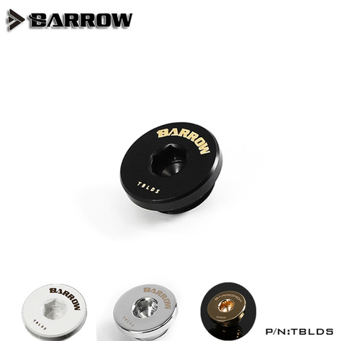 Barrowch Stop water Inner Hexagonal Plug Computer water-cooled lock water to prevent leakager 1-shaped lock Barrow 4PCS ► Photo 1/6