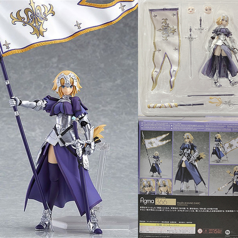 Fate Grand Grande Order Figure  Vingador Jeanne d'Arc Figure Figma 366 390  Collectible Model Toy Gift ► Photo 1/6