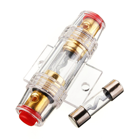 AGU car fuse holder (bulb) with 60A fuse, dust proof housing, audio stereo Agu ► Photo 1/6