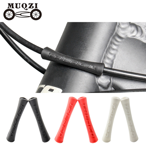 MUQZI 4/8pcs Bicycle Cable Protector Brake Shift Line Frame Protect Sleeve MTB Road Fixed Gear Bike Universal ► Photo 1/6