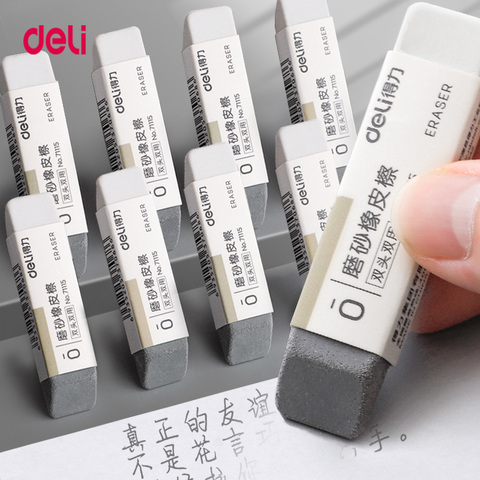 Deli Ballpoint pen eraser Student stationery Clean Fountain pen Pencil Water pen Gel pen  Matte Eraser ► Photo 1/6