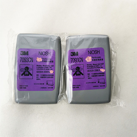 1pair  3M 7093CN Hydrogen Fluoride Cartridge/Filter   Respiratory ► Photo 1/5