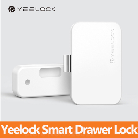 Original Youpin YEELOCK Smart Drawer Cabinet Lock Keyless Bluetooth APP Unlock Anti-Theft Child Safety File Security ► Photo 1/6