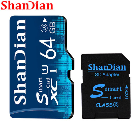 SHANDIAN Memory Card EVO 32G 95MB/S SDHC MicroSD 64GB 8GB 16GB 4K Micro SD TF ► Photo 1/6