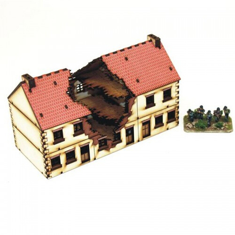 New Arrival Wooden Miniature Damaged House ► Photo 1/3