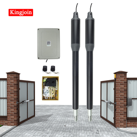 Automatic Double Swing Gate Opener, Electric Gate Opener with Remote Control for Industrial and Residential Gate ► Photo 1/6