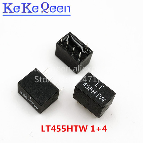 10pcs LT455HTW LT455HW LT455H LT455HT 455H LT450HTW LT450HW LT450H 1+4 5Pin DIP-5 455KHz 450KHz ceramic filter For communication ► Photo 1/6