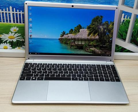 15.6 Inch laptop Intel CPU windows 10 Notebook 4GB RAM 128GB 256GB 512GB SSD Optional ► Photo 1/6