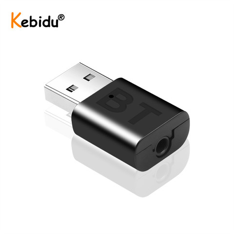 Kebidu Bluetooth 5.0 Audio Receiver AUX RCA 3.5MM 3.5 Jack USB Music Stereo Wireless Adapters Dongle For Car TV PC Speaker ► Photo 1/6