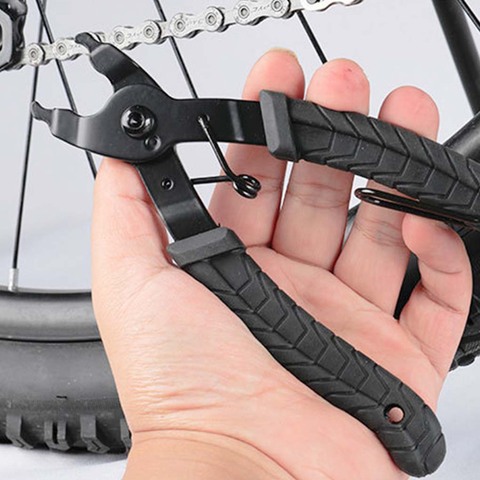 Bike Bicycle Chain Quick Link Open Close Tool Master Link Pliers Bike Chain Magic Button Clamp Removal Tools ► Photo 1/6