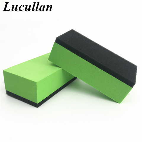 Lucullan 2022 New Colorful Nano Paint Coating EVA Sponge 8*4*2.5cm Glass Ceramic Wax Coat Applicator Pads ► Photo 1/6