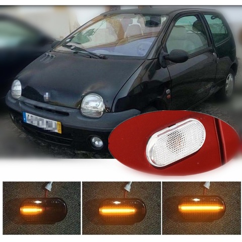 for Renault TWINGO I MK1  (C06_) Box VAN  (S06_) Dynamic LED Sequent Indicator Side Marker Signal Accessories ► Photo 1/3