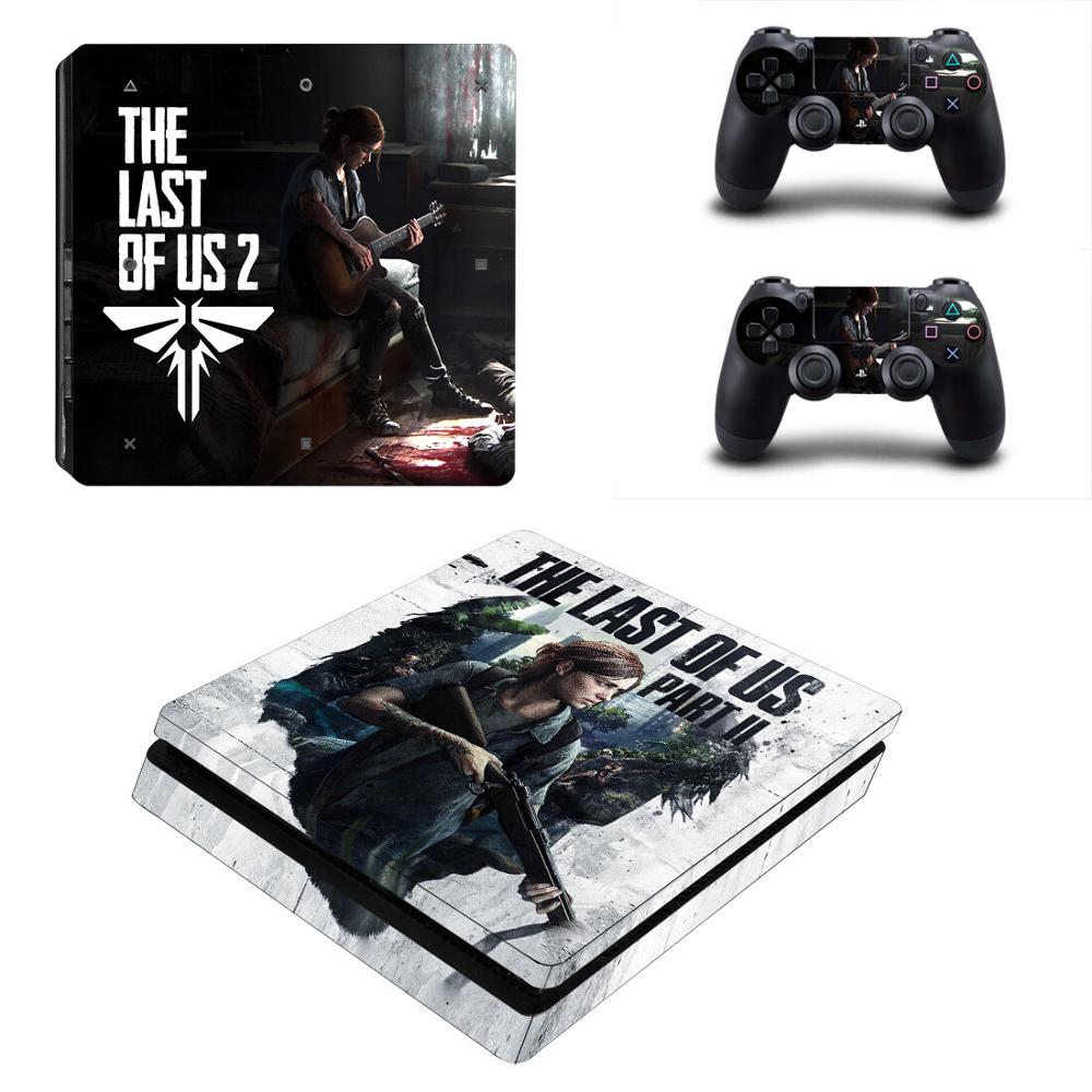 Adesivi In Vinile Per Controller PS4 The Last Of Us Part 2 - 6 Pezzi + Bonus Opaco