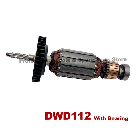 AC220V-240V Armature Rotor Anchor replacement for DEWALT Angle Grinder DWD112 DWD112S DWD115KS ► Photo 1/5