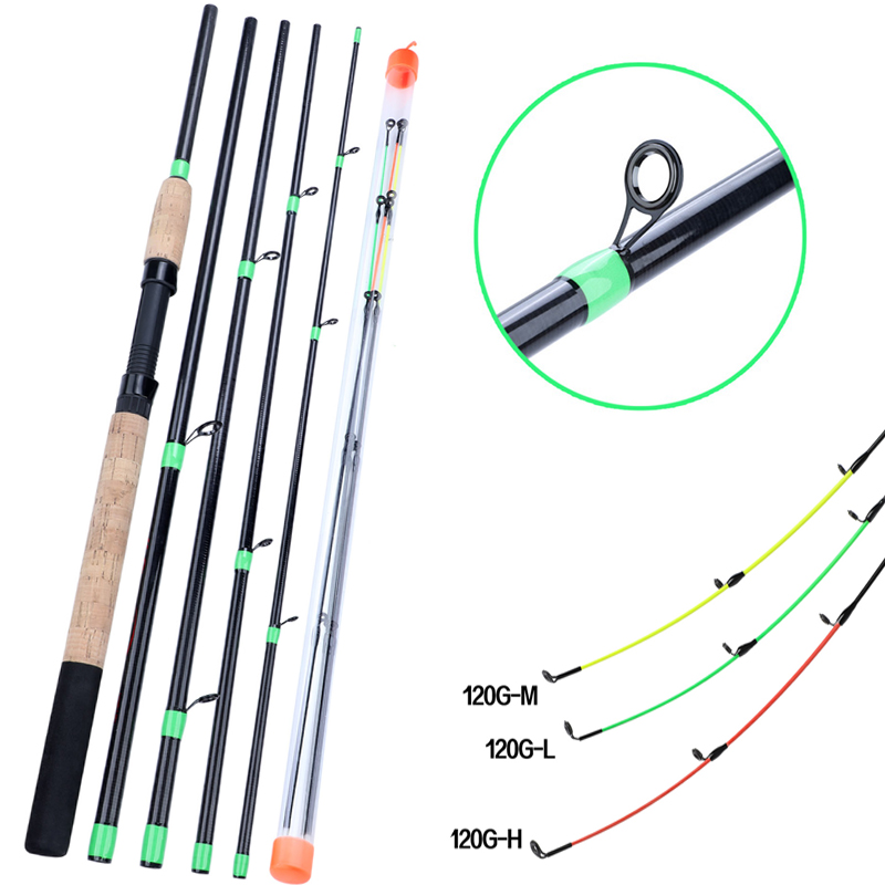 Feeder Fishing Rod Carbon Fiber Carp Pole Rock Travel 3M Lure Hard L M H Power 