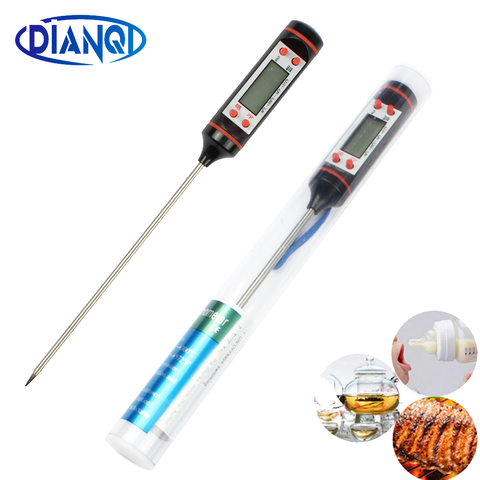 New Meat Thermometer Kitchen Electronic Cooking Food Probe Electronic Digital BBQ Cooking Tools Meat Oven Tools for milk Kitchen ► Photo 1/6