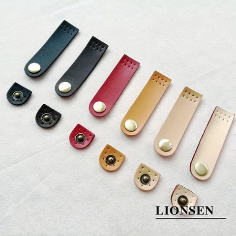 Lionsen 1pcs 7.5*2cm Luggage Bags Notebook Toggle Snap Buttons Leather Hasp Clasp Buckle DIY Sew purse Decor Accessories ► Photo 1/6