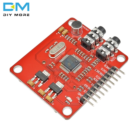 VS1053 MP3 Module With SD Card Slot VS1053B Ogg Real-time Recording for Arduino Stereo Output and Mic Port 5V AMS1117 DIY KIT ► Photo 1/6