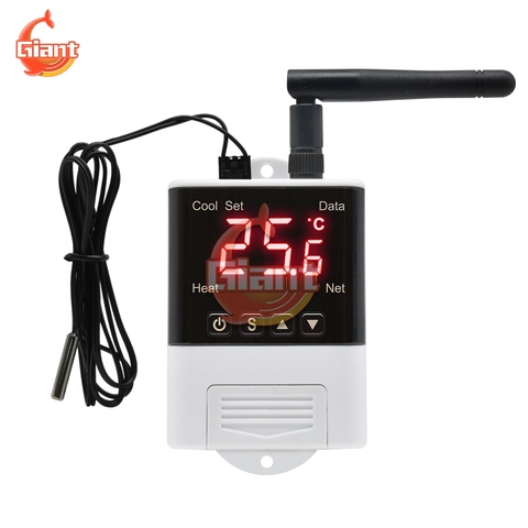 DTC1201 AC 110V 220V Thermostat NTC Sensor Digital Display WiFi Temperature Controller Electronic Digital Thermoregulator W3001 ► Photo 1/6