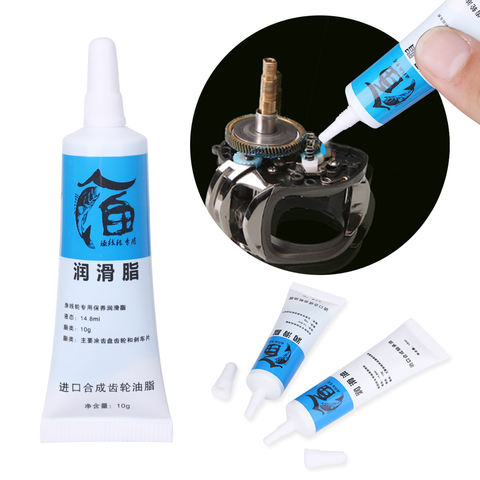 Lubricating Grease Fishing Reel Oil Reel Grease+Liquid Oil lubricant Bearing Maintenance Bait Casting High Quaility Fishing Tool ► Photo 1/6