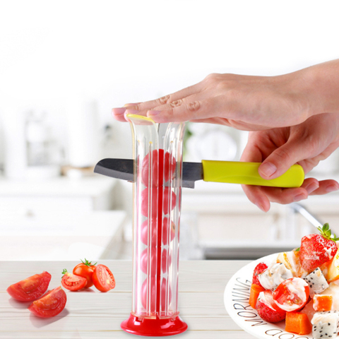 Tomatoes Cutter Multifunctional Fruit Grape Cutter Kitchen Accessories Pizza Fruit Splitter Slicer Cherry Cut Gadgets Artifact ► Photo 1/6