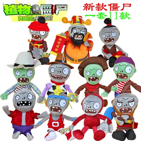 1pcs Plants vs Zombies Plush Toys 30cm PVZ Zombies Cosplay Plush Stuffed Toys Doll Soft Toy for Kids Children Gifts Party Toys ► Photo 1/6