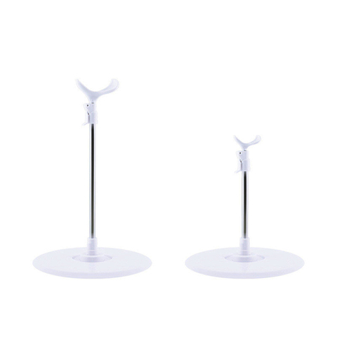 Universal 36/42/48/60cm Dolls Stainless Steel Display Adjustable Stand Holder ► Photo 1/6