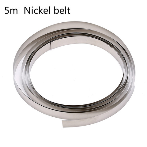 Li-ion Battery Nickel Sheet Plate Nickel Plated Steel Belt Strip Connector Spot Welding Machine Battery Welders 1 Roll 5m ► Photo 1/3
