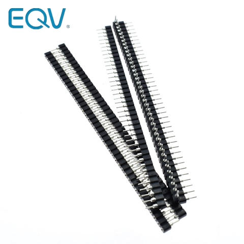 10PCS 2.54mm Pin Header Female Single Row 40 Pin 2.54mm Round Pin Connector 1x40 EQV ► Photo 1/6