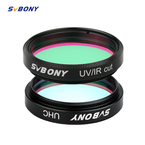 SVBONY 1.25'' UHC +UV-IR  1/2pcs Elimination of light pollution filters for Astronomy Telescope Eyepiece Observation of Deep Sky ► Photo 1/6